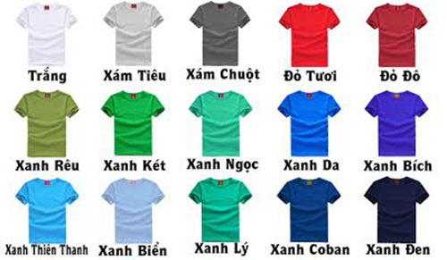 Để nhận biết được các loại vải may áo thun