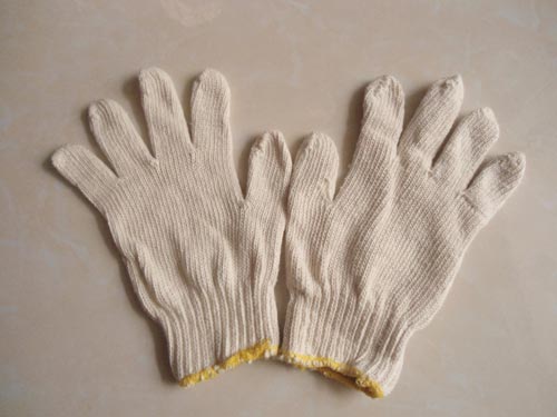 Găng tay len màu kem 40gr